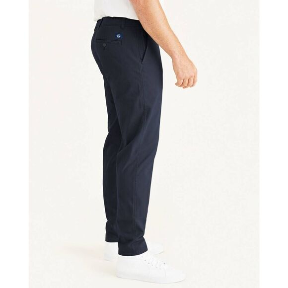 Dockers Men's Size 40x32 Navy Ultimate Chinos, Athletic Fit Stretch Straight Leg - Picture 14 of 15